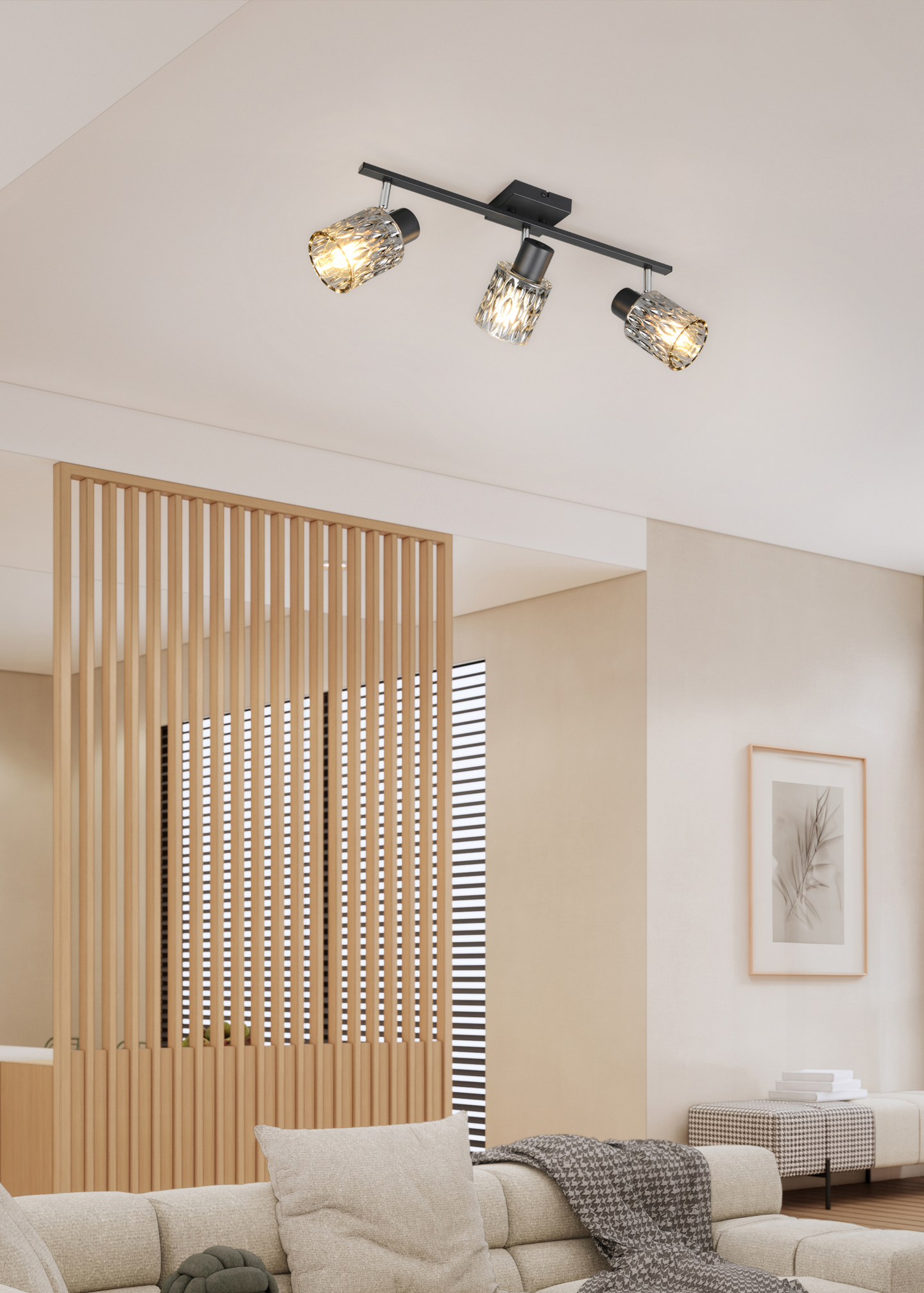 Spottivalaisin TRIO Jack E27 3-os mattamusta