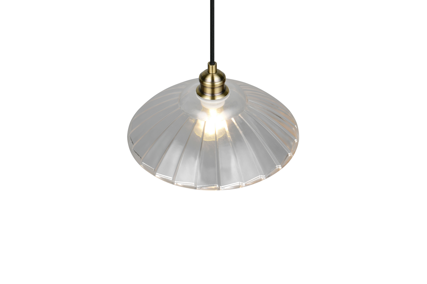 Riippuvalaisin TRIO Eluna E27 1-os antiikkimessinki/kirkas