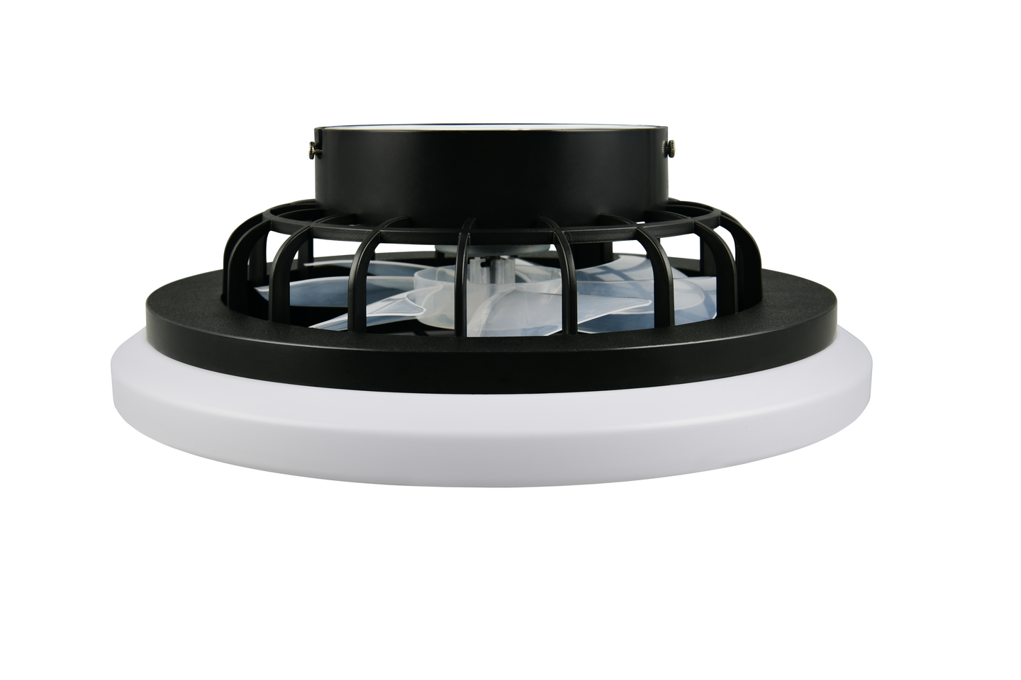 Tuuletinkattovalaisin TRIO Rotsund led 22W 3000lm mattamusta