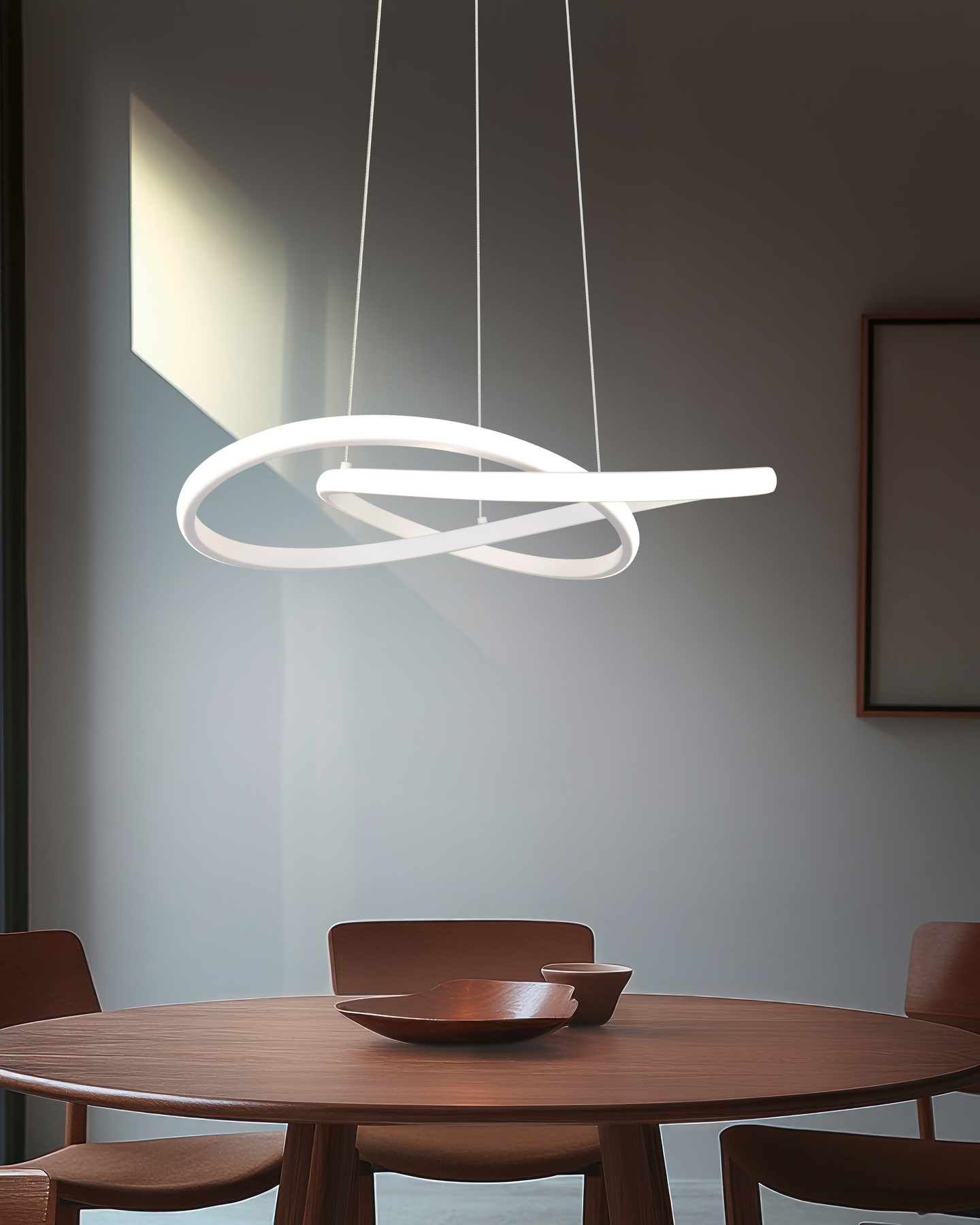 Riippuvalaisin TRIO Mansa led 36W 4200lm mattavalkoinen