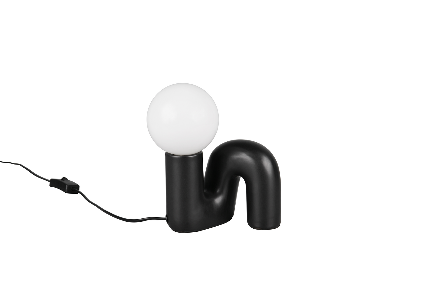 Pöytävalaisin TRIO Quinn G9 musta