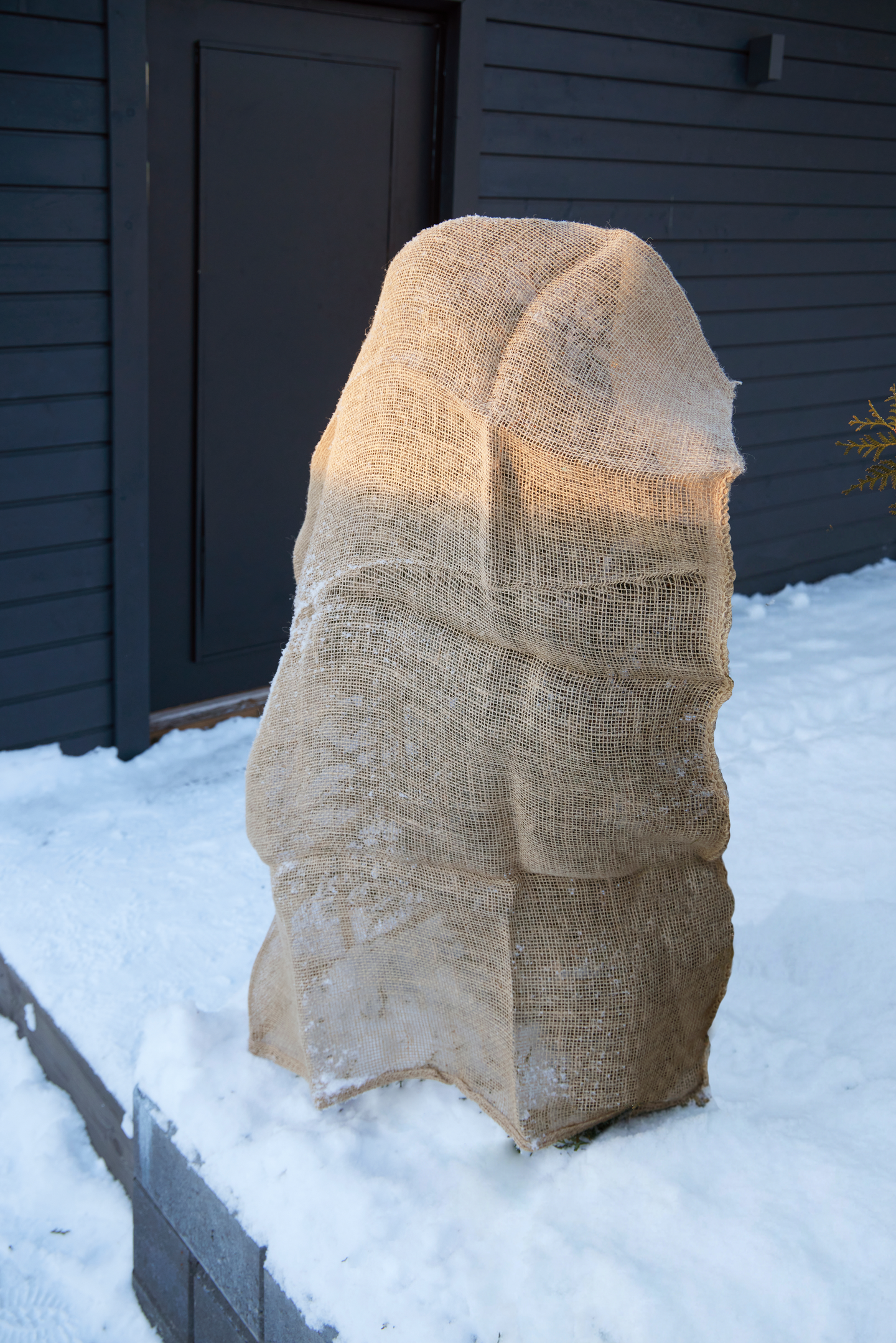 Suojahuppu Cello juutti 70x115cm