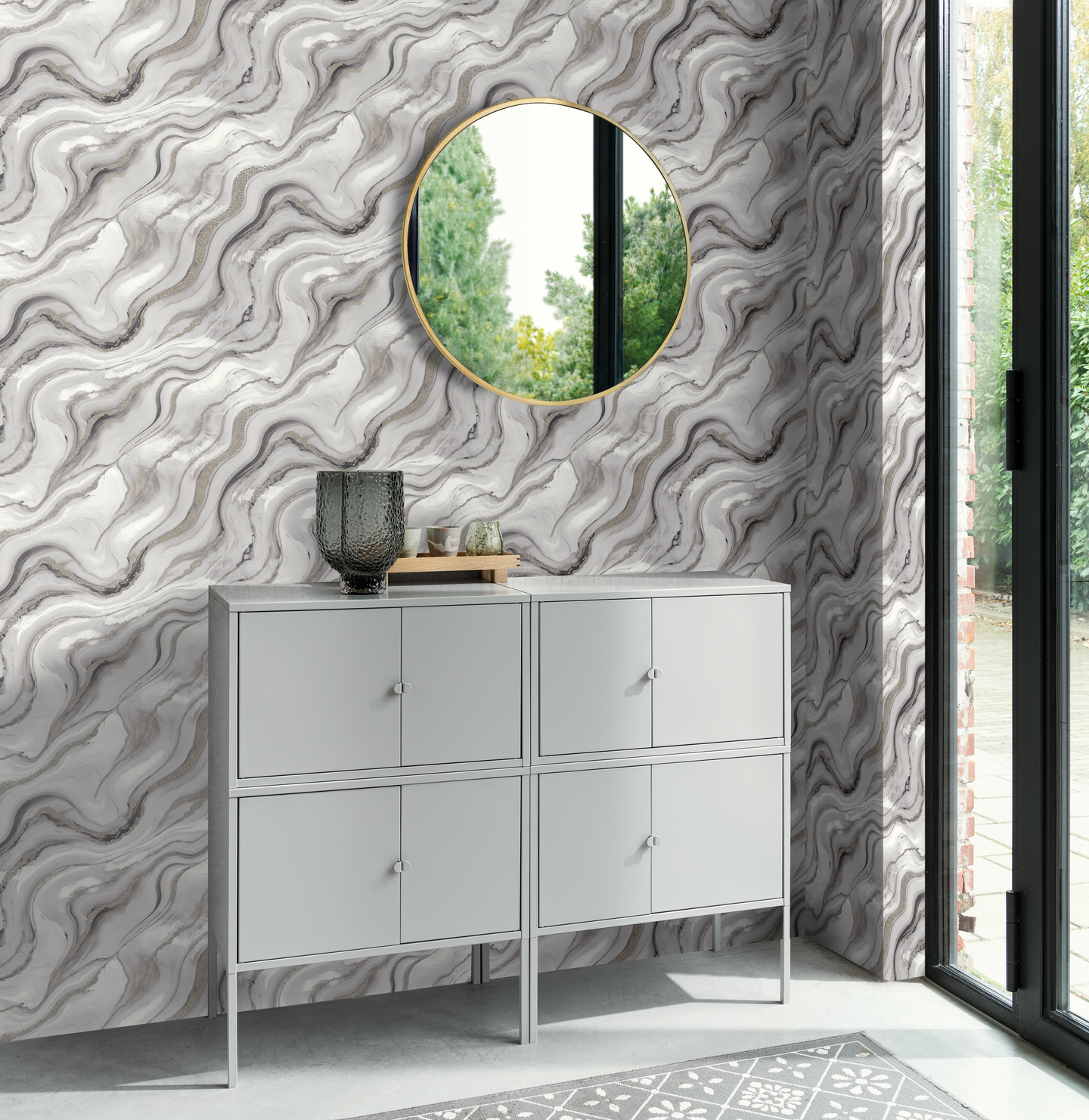 Vinyylitapetti Rasch Factory VI Marmorea 497625 10,05m