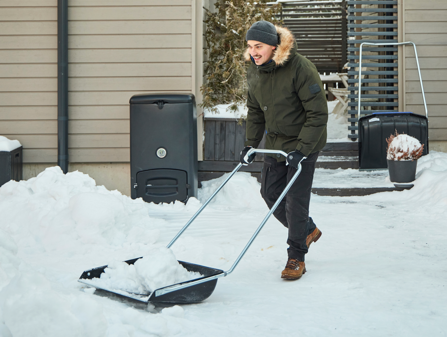 Lumikola Masi kevytkola 50008 HDPE-muovia