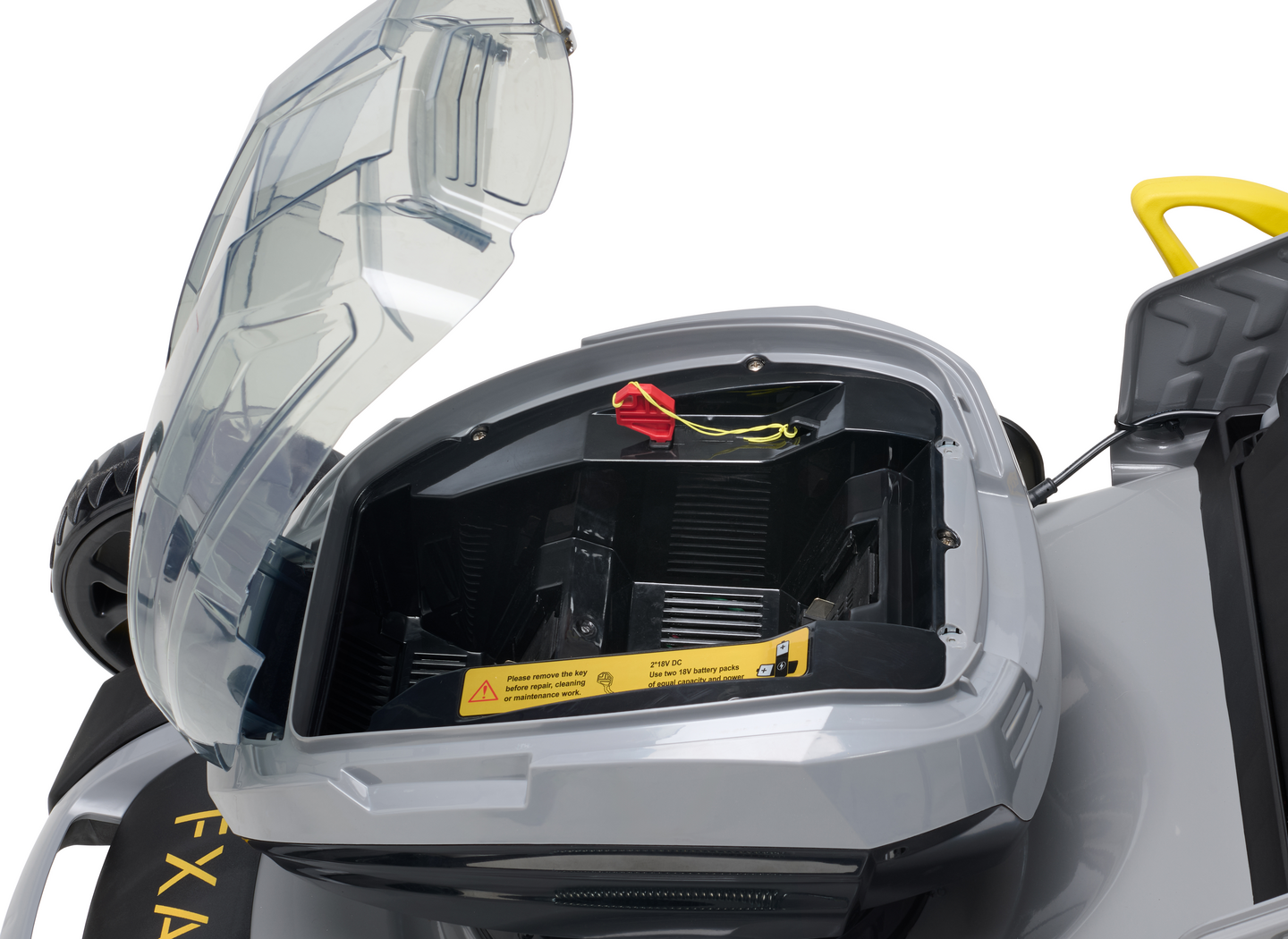 Akkuruohonleikkuri FXA XCLICK 18V+18V runko