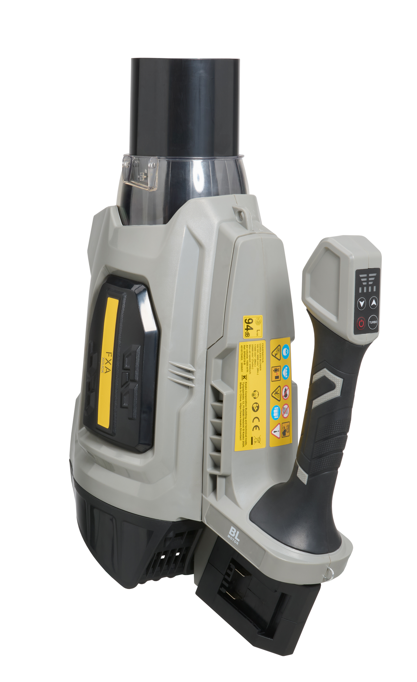 Akkupuhallin FXA XCLICK 2x18V runko