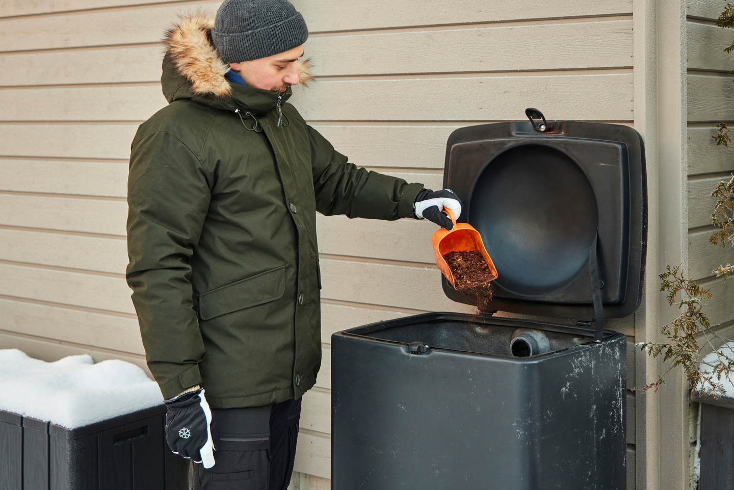 Kotitalouskompostori Kekkilä 250l Kestävä+