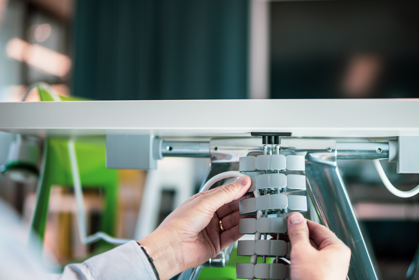 KABELGÖMMA FLEXIBEL SILVER 1 M