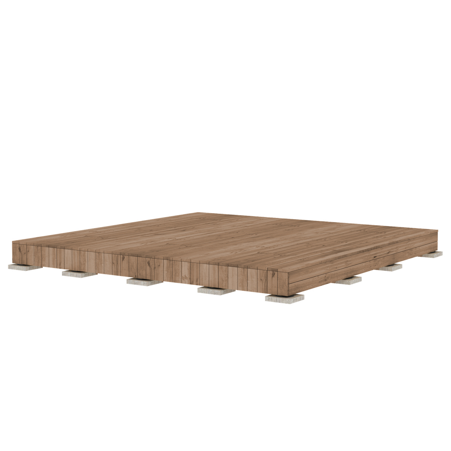 Valmisterassi PatioNord Aava 3x5 kestopuu