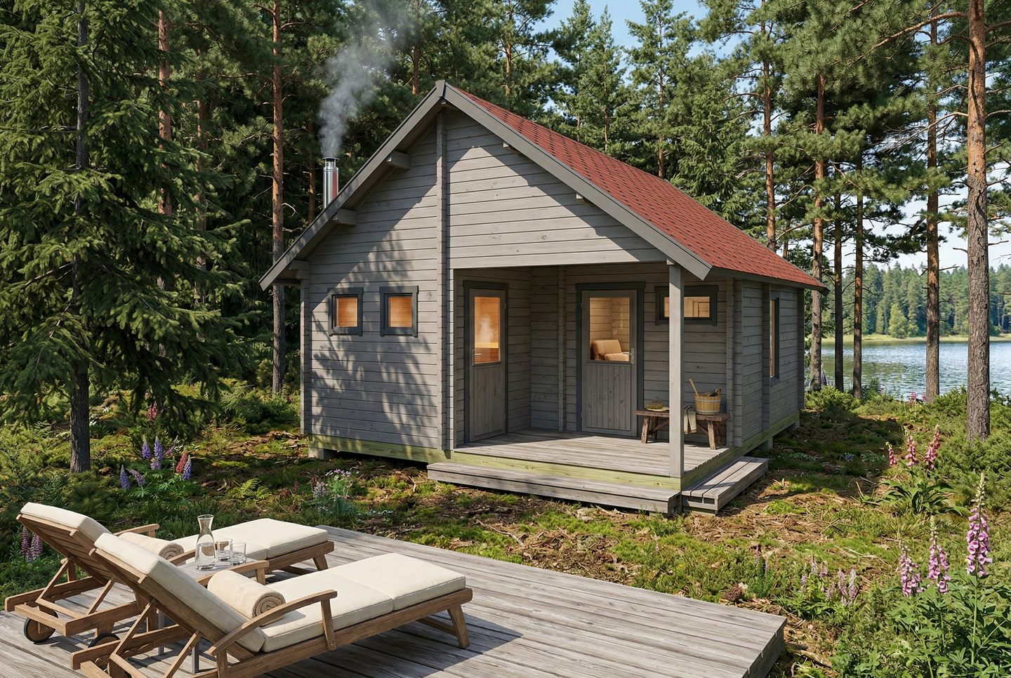 Mökki Cello Rosenlund 29,2m² + terassi