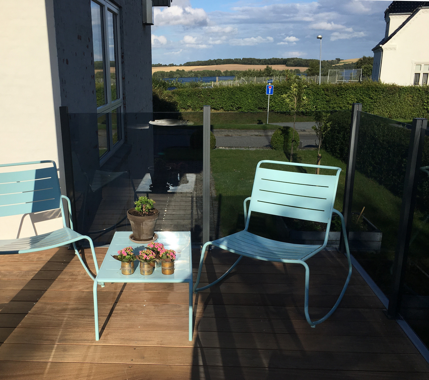 Lasiaitapaneeli HORTUS savu 100x100cm