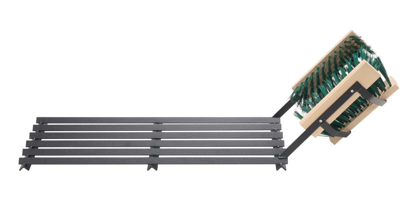 Rappuralli FXA 3-harjaa 75 x 30 cm musta