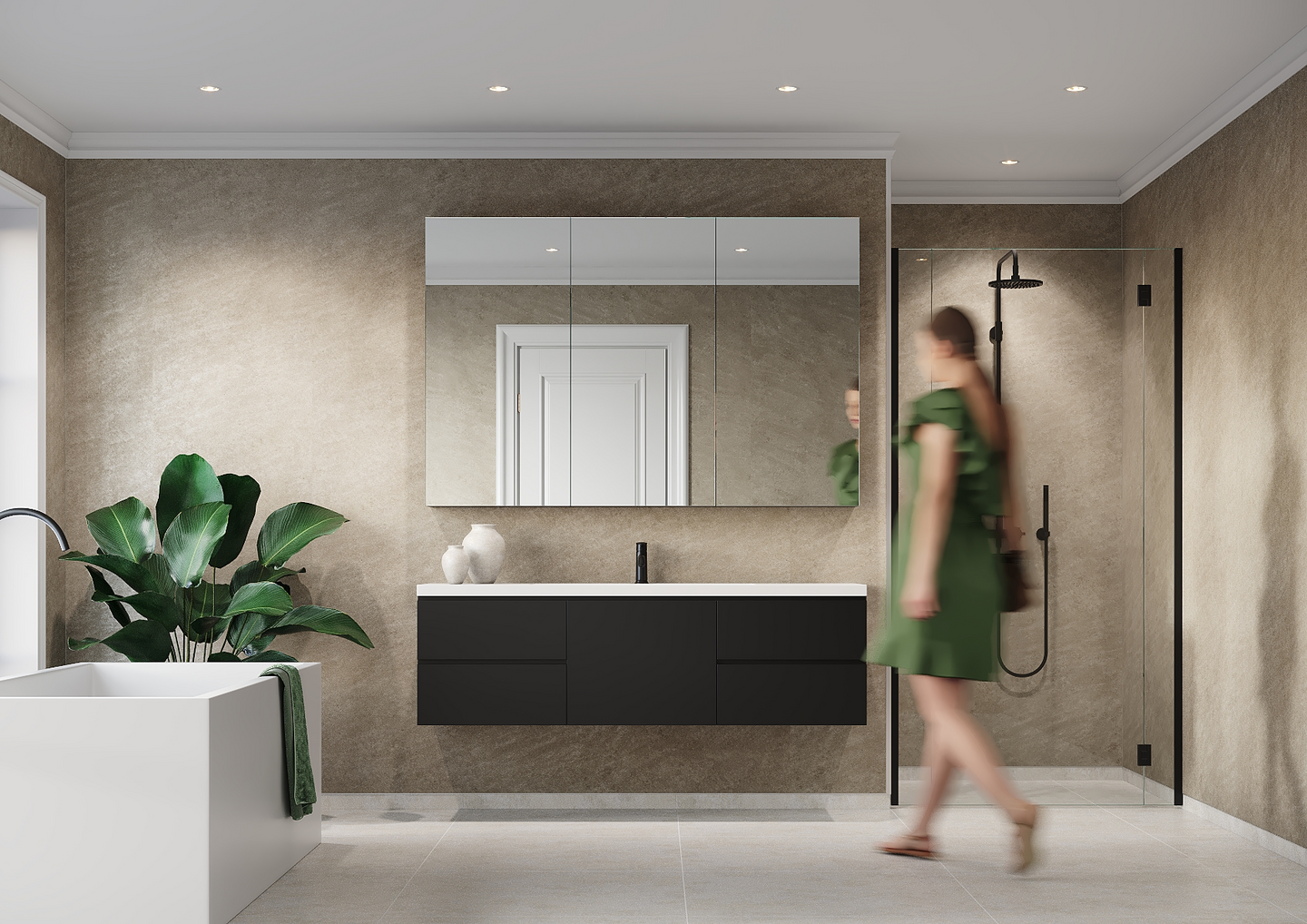 Sisustuslevy Fibo 4746-M00 STN Grey Sahara