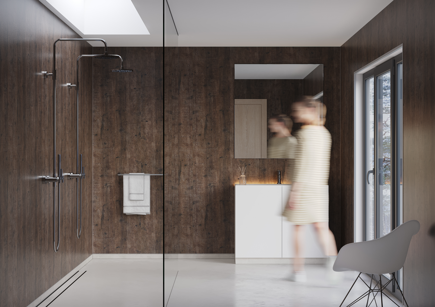 Sisustuslevy Fibo 7969-F00 Sc Rough Wood