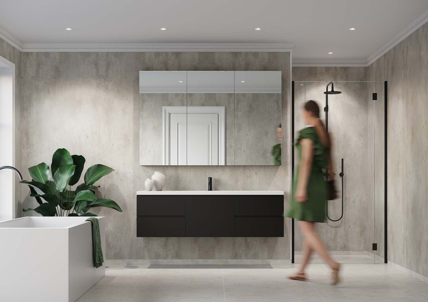 Sisustuslevy Fibo 2204-F00 S cracked cement