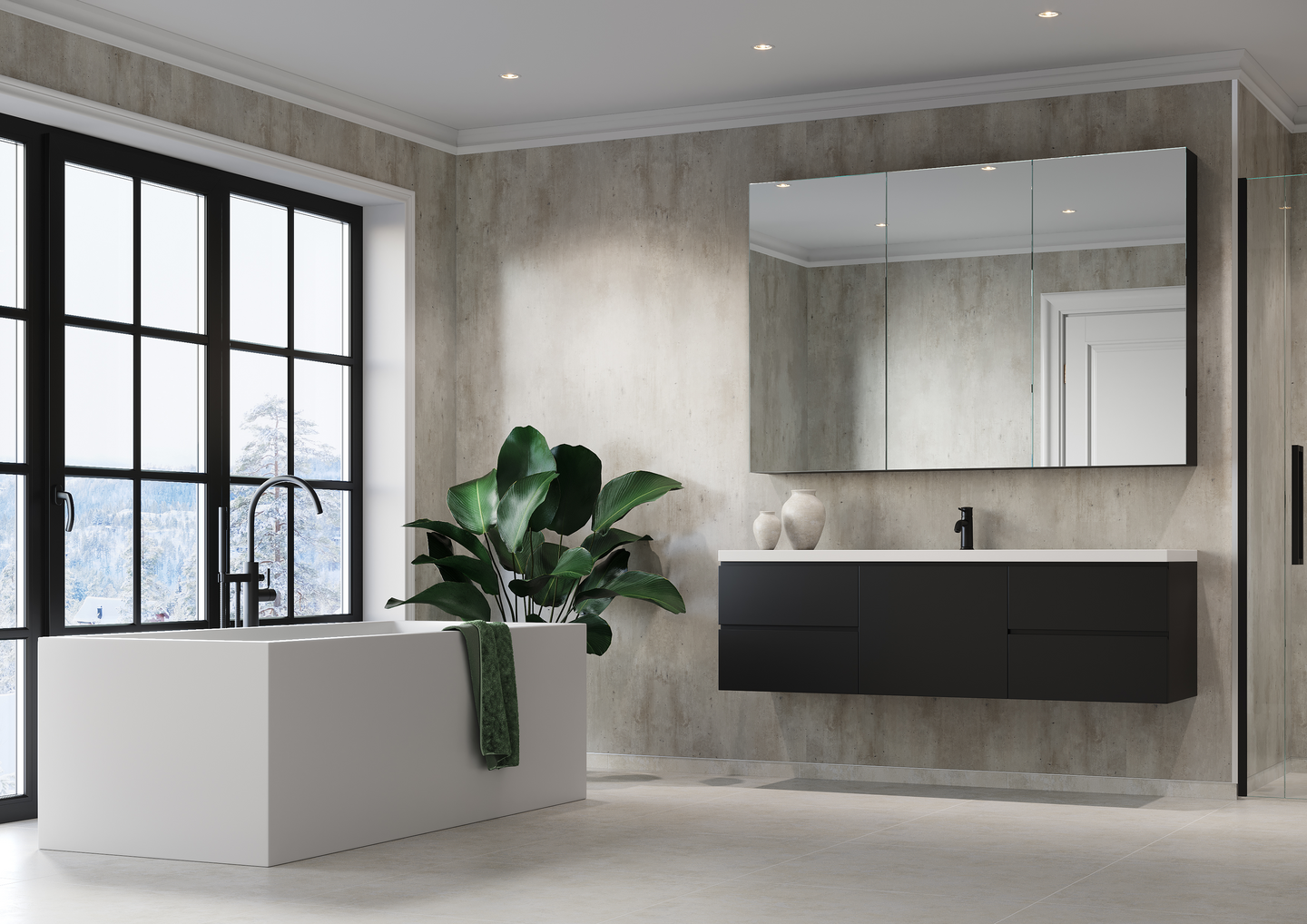 Sisustuslevy Fibo 2204-F00 S cracked cement