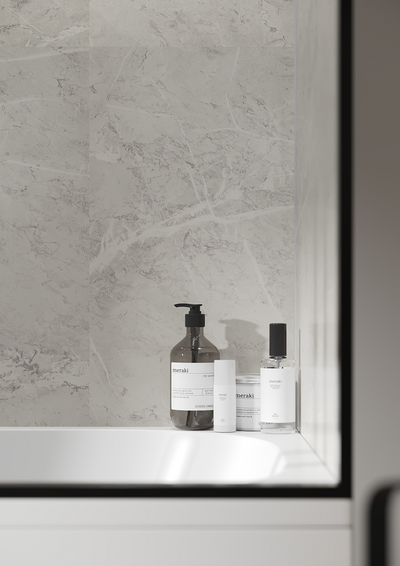 Sisustuslevy Fibo 2273-M00 S White Marble