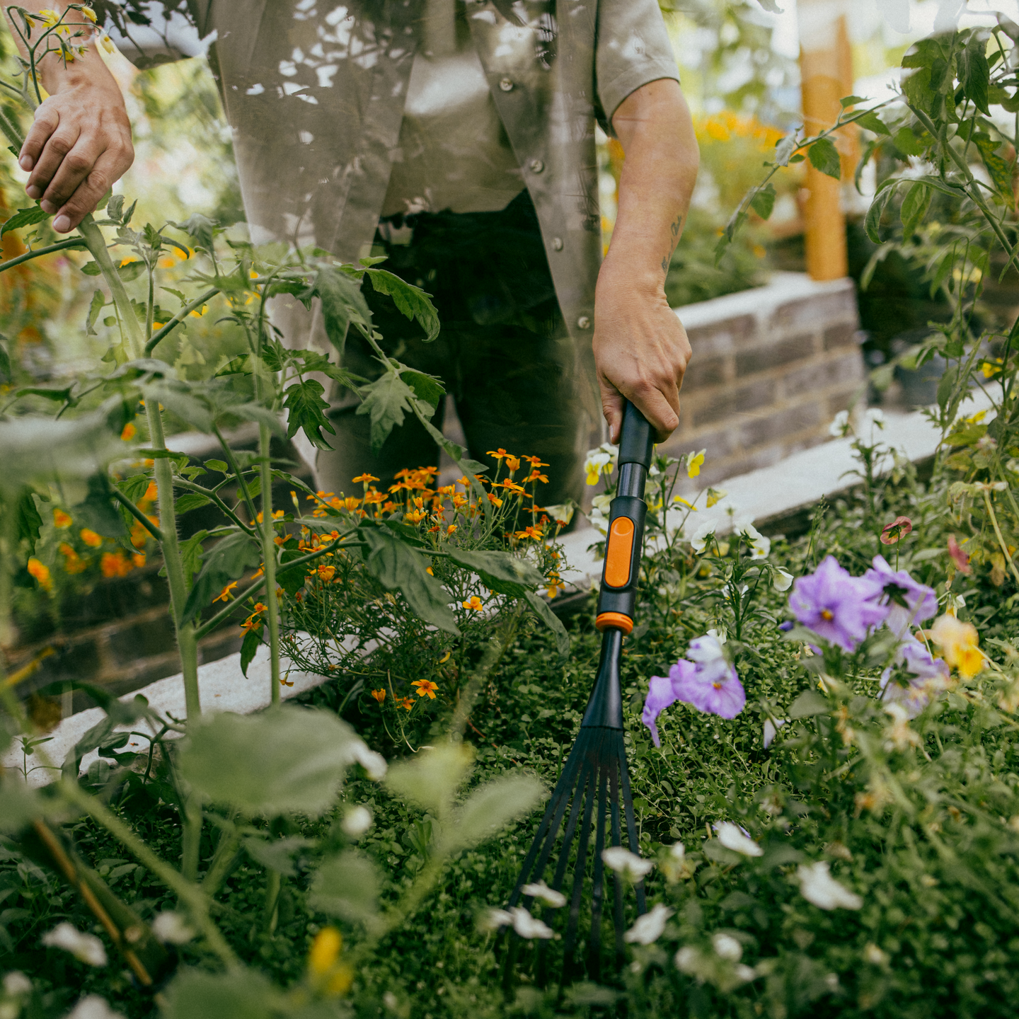 Pikkuharava Fiskars OneClick