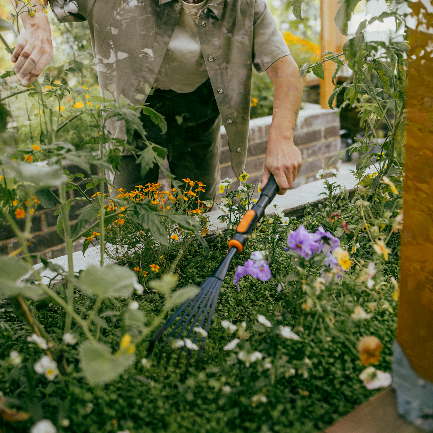 Pikkuharava Fiskars OneClick