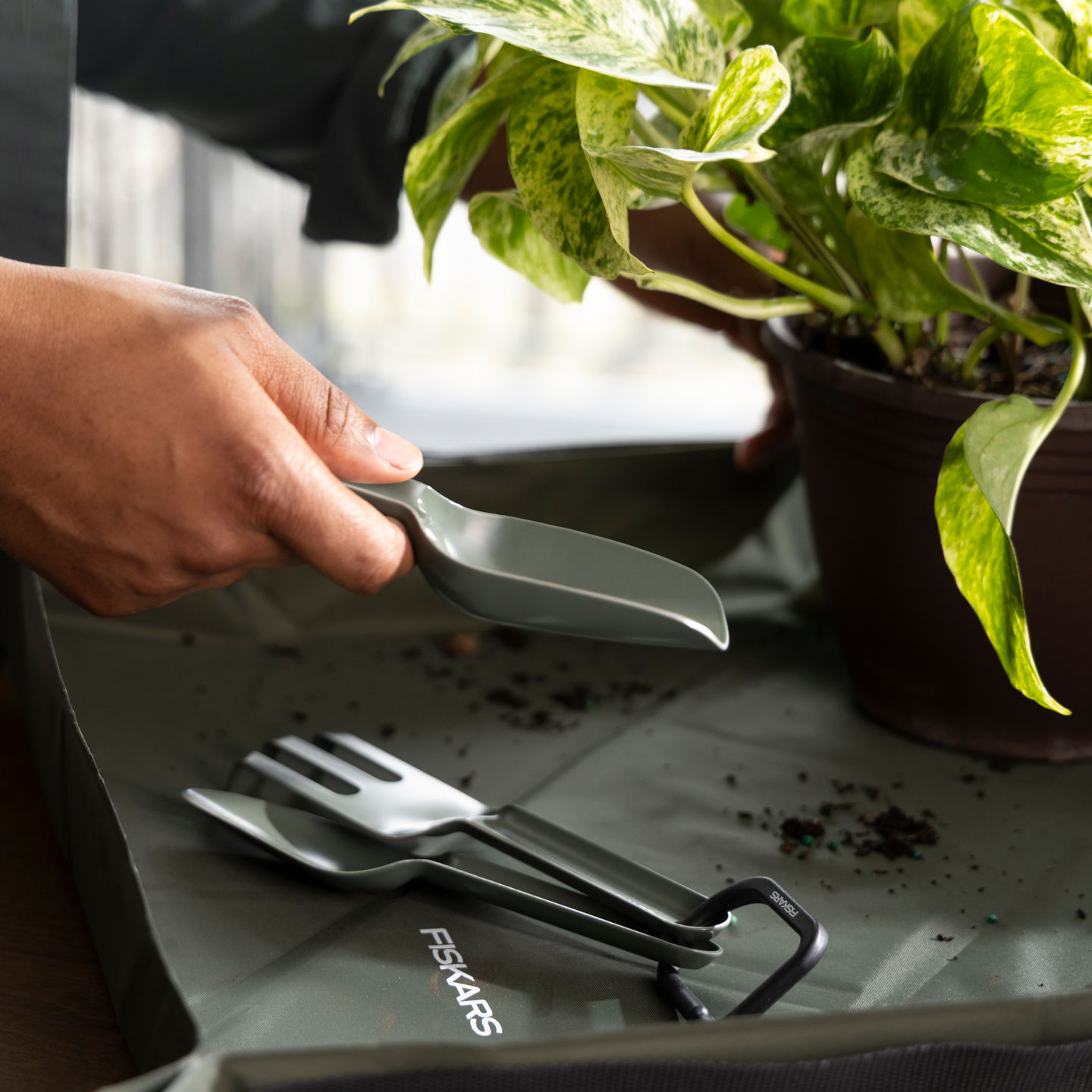 Istutustyökalusetti Fiskars 3-osainen