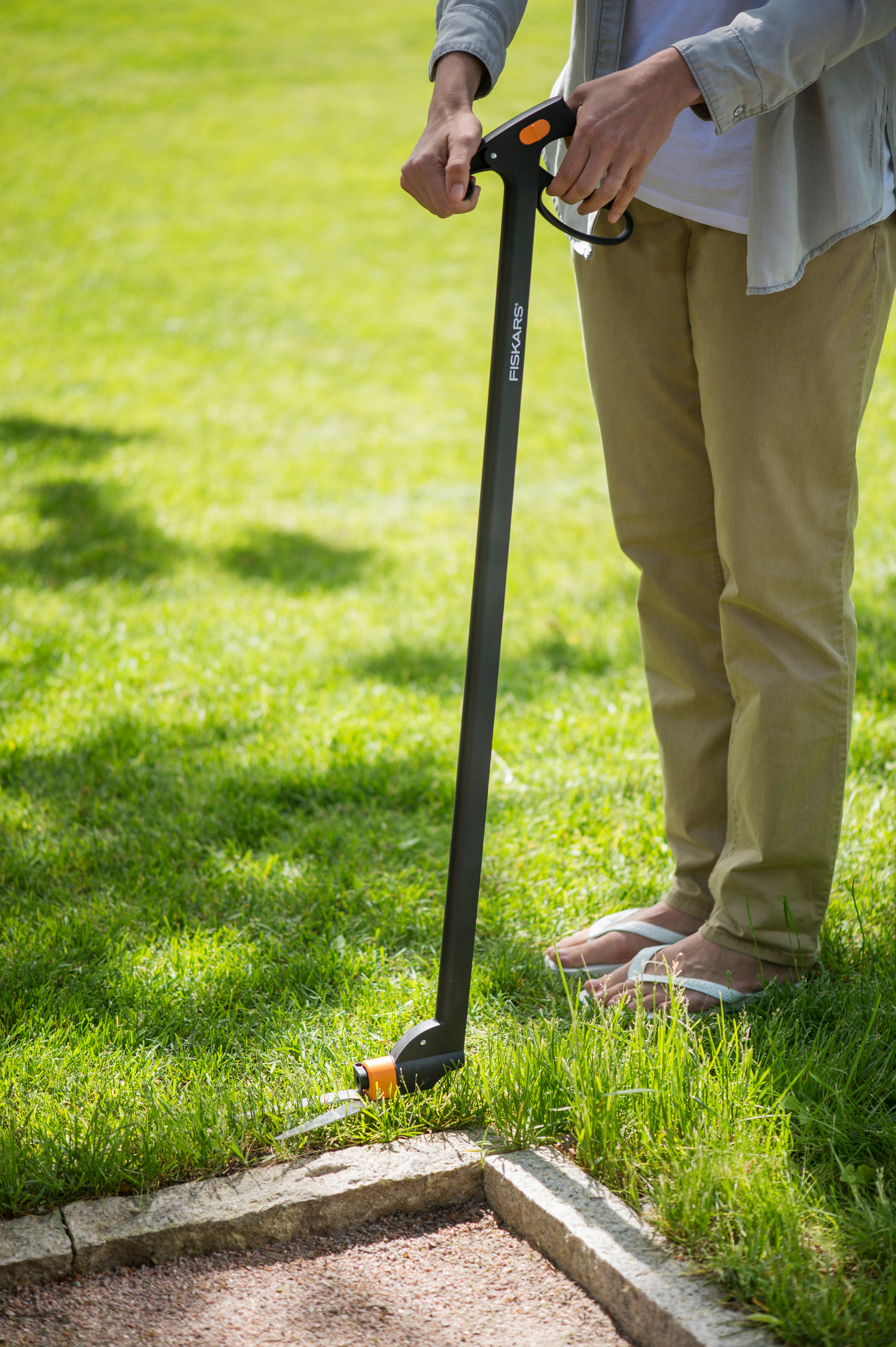 Ruohosakset Fiskars ServoSystem pitkät G46