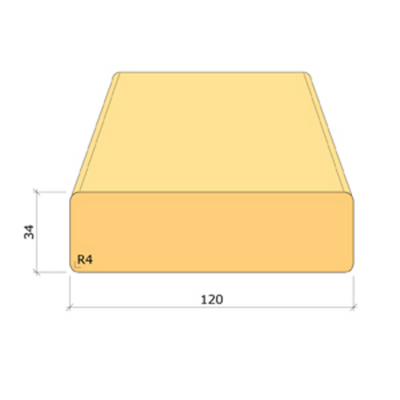 REGEL OBH 34X120X3600 C24 GRAN