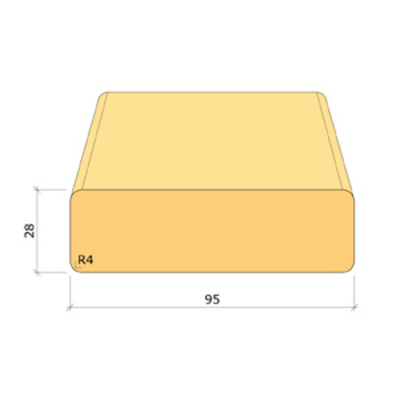 GLESPANEL GRAN 28X95 3,6M C14