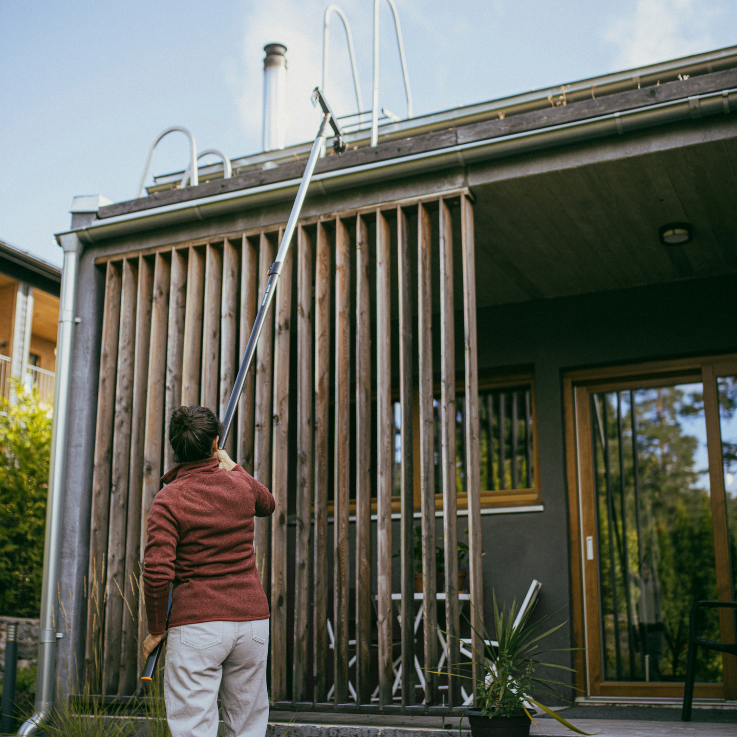 Teleskooppivarsi L Fiskars OneClick