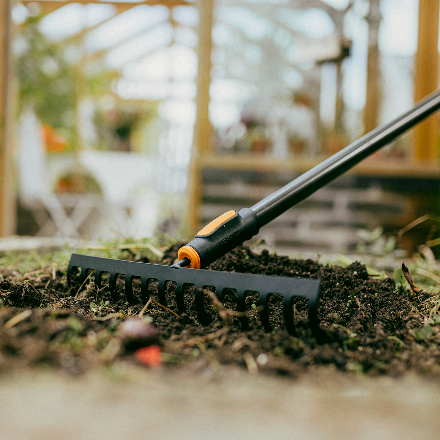 Rautaharava Fiskars OneClick 14-piikkinen