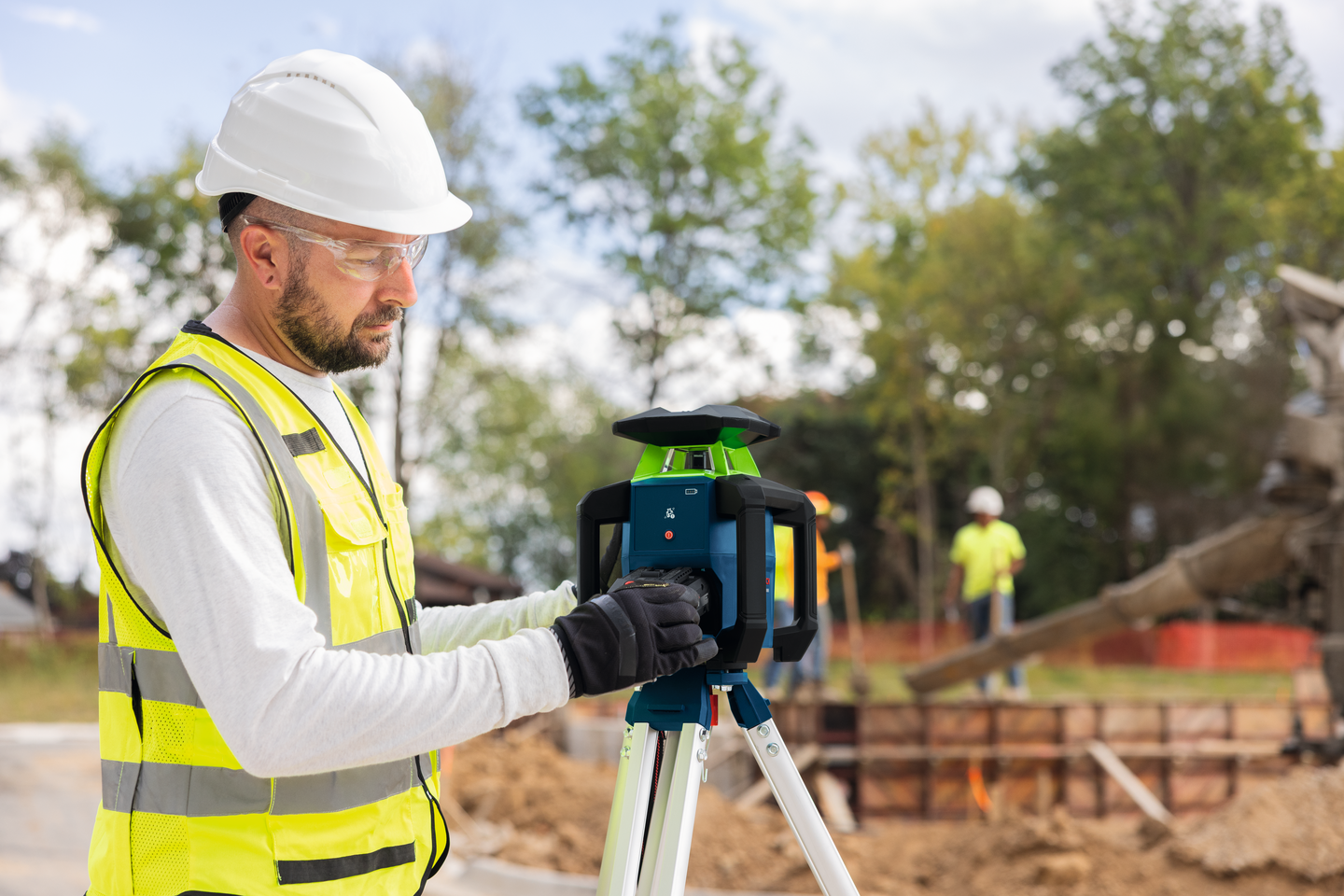 Pyörivä laser Bosch PRO GRL18V-3-31G 4,0Ah L-Boxx