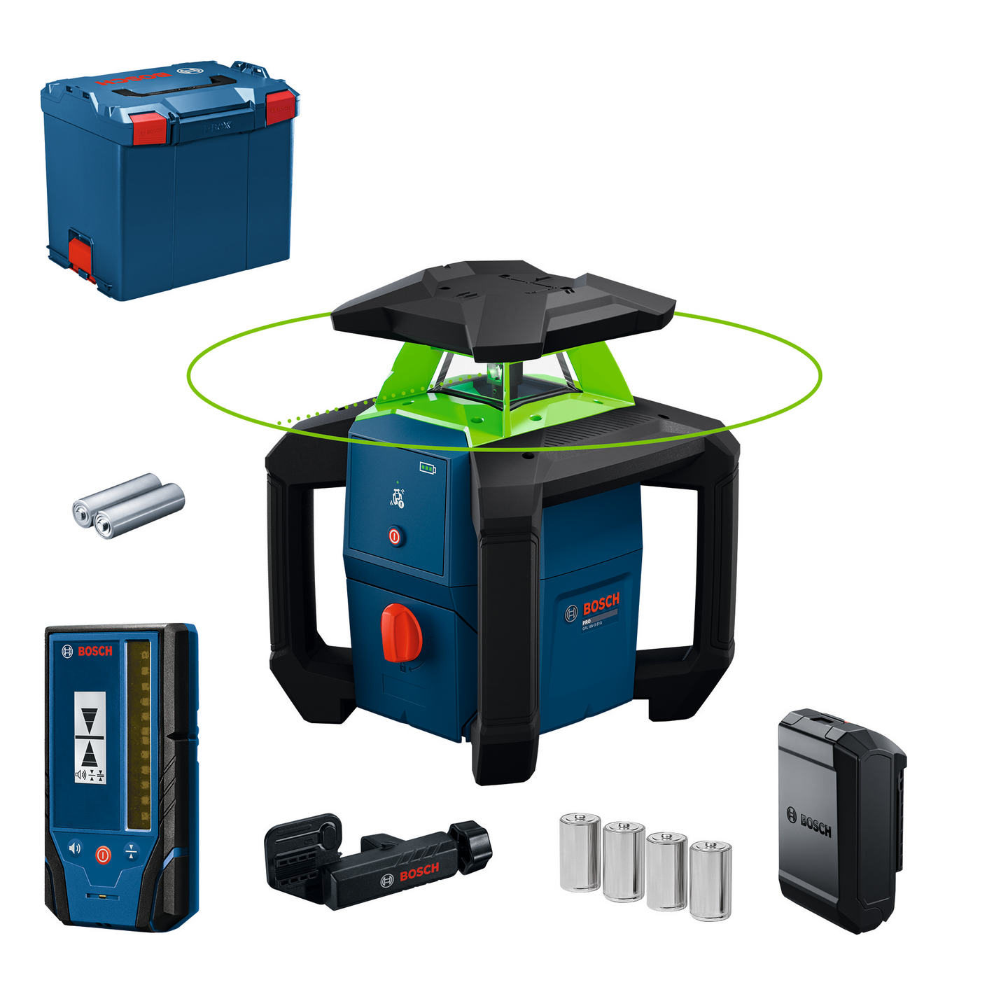 Pyörivä laser Bosch PRO GRL18V-3-31G Solo L-Boxx