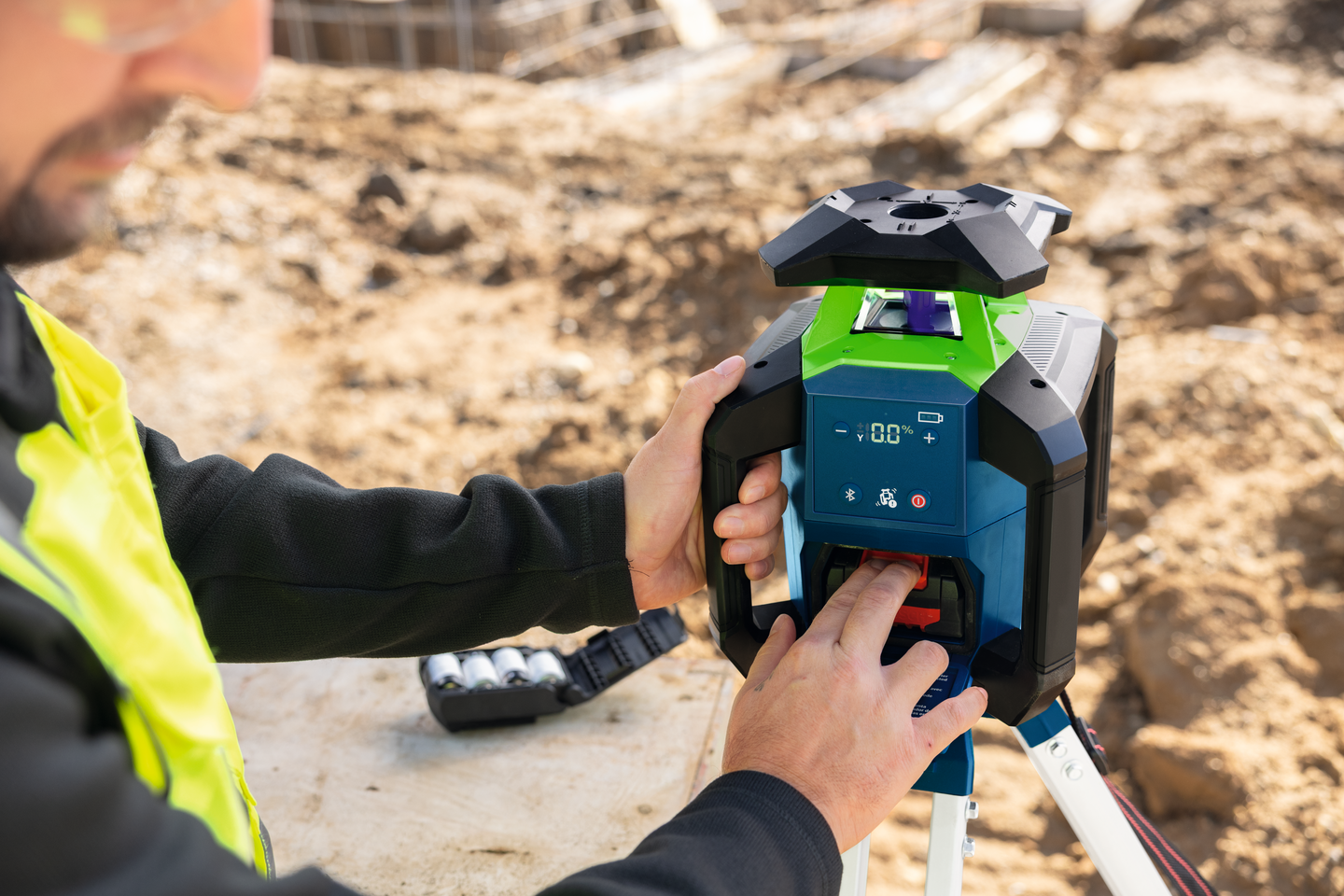 Pyörivä laser Bosch PRO GRL18V-4-34CVG L-Boxx