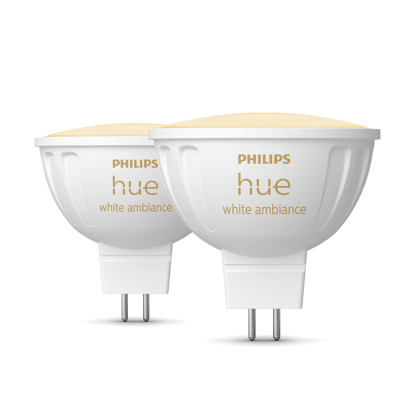 Led-kohdelamppu Philips Hue GU5.3 400lm valkoinen huurrettu muovi 2kpl