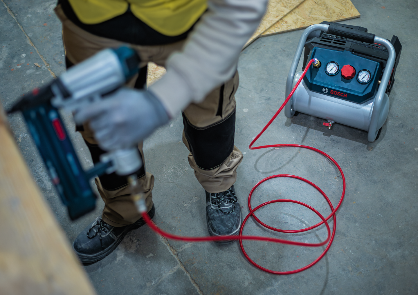 Akkuilmakompressori Bosch GKO18V-51 Solo