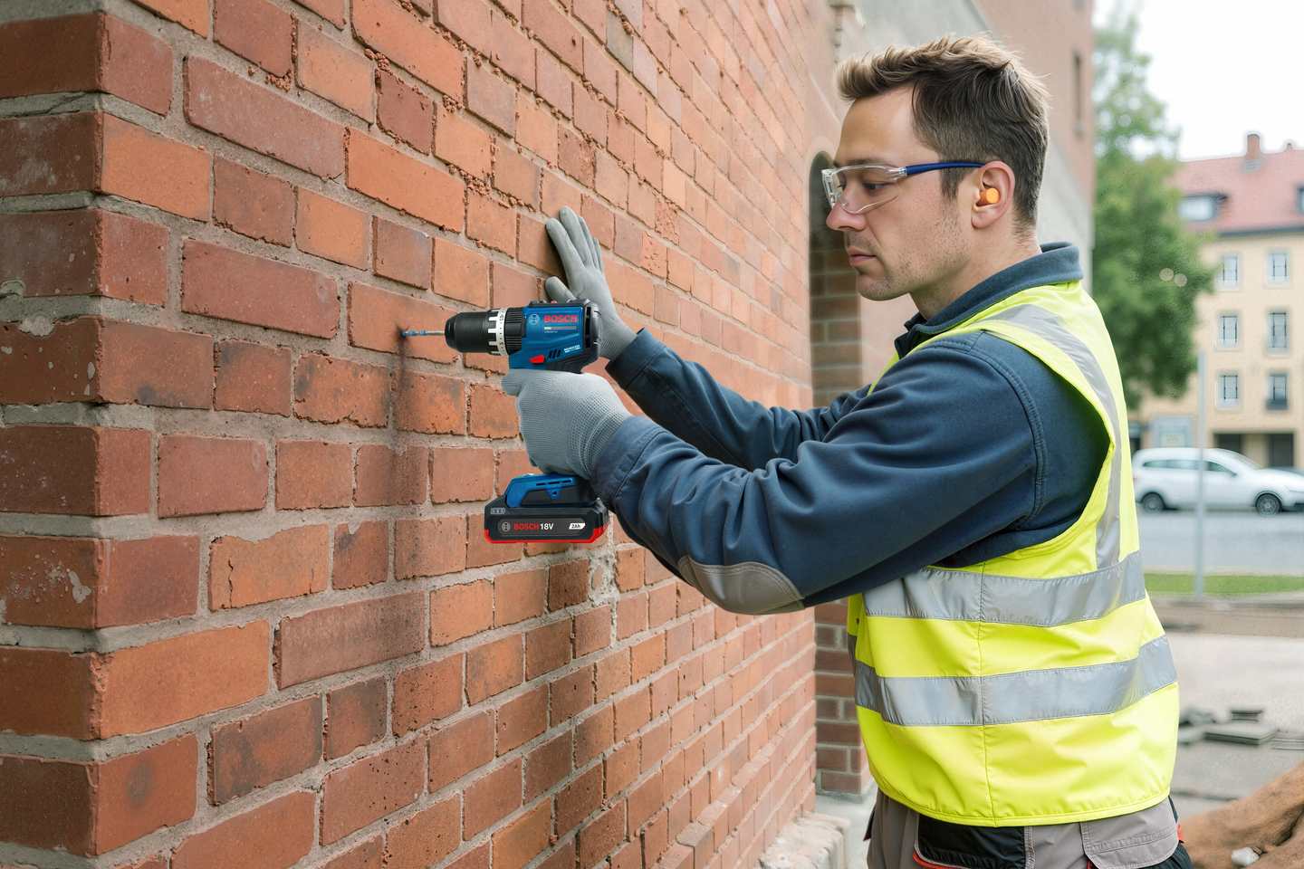 Akkuporakone Bosch GSB18V-52 Solo