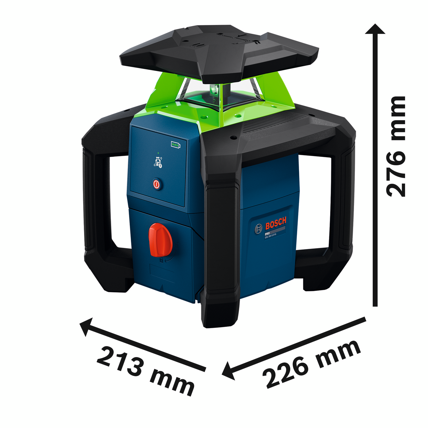Pyörivä laser Bosch PRO GRL18V-3-31G Solo L-Boxx