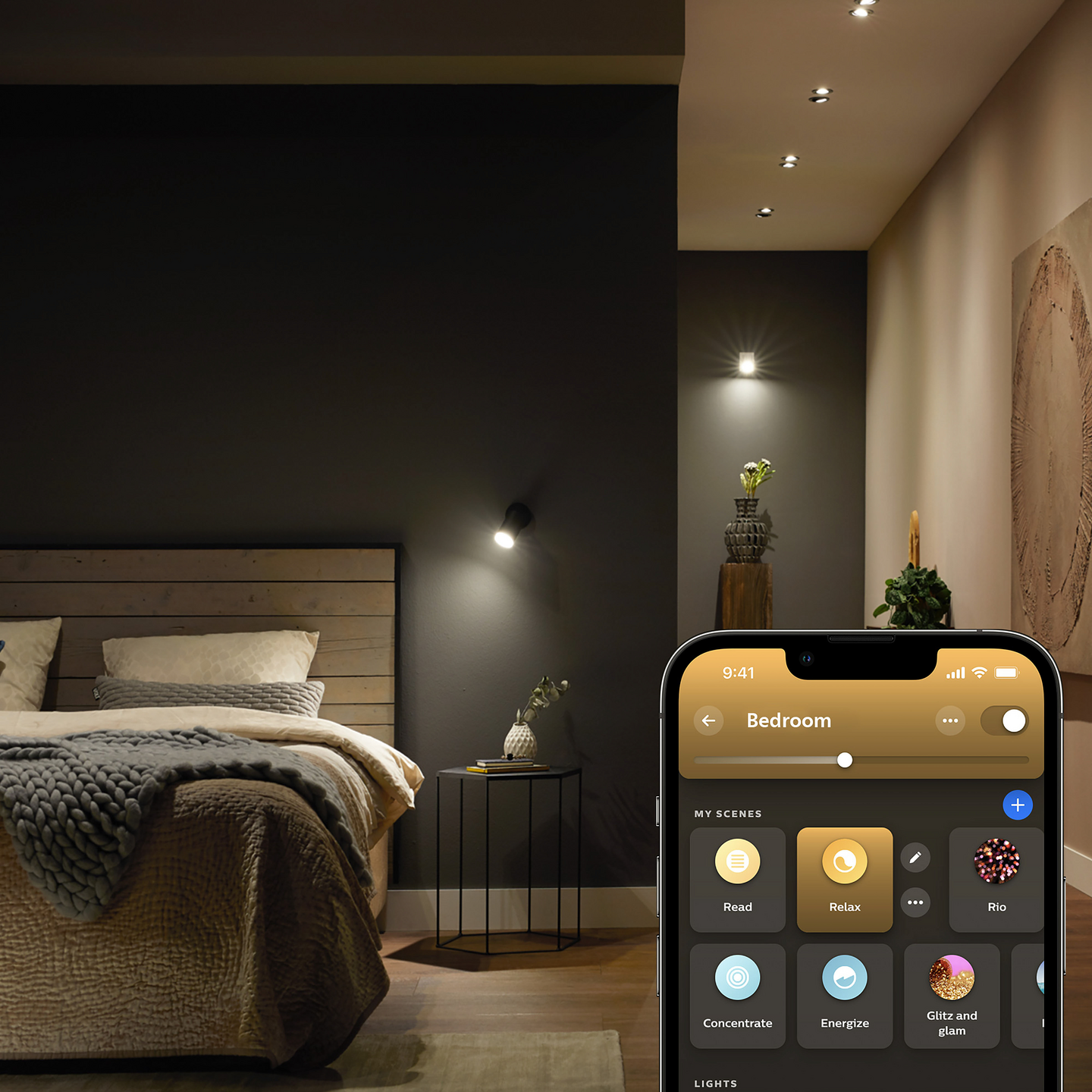 Led-kohdelamppu Philips Hue GU5.3 400lm valkoinen huurrettu muovi 2kpl