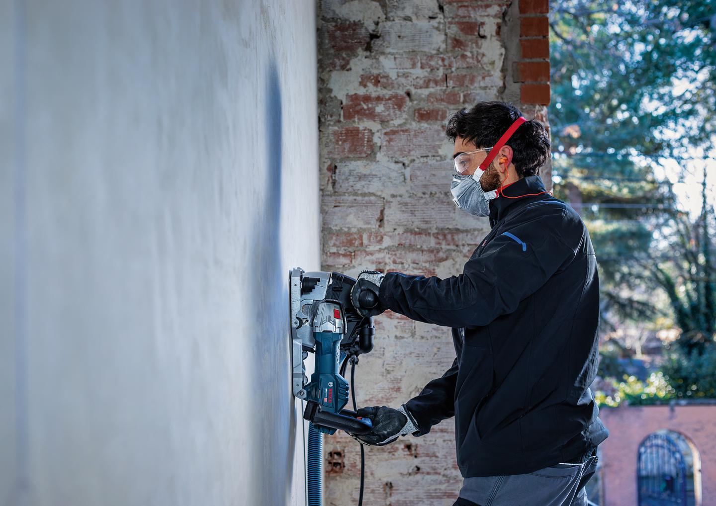 Akkuroilojyrsin Bosch PRO GNF20-40 Solo L-Boxx