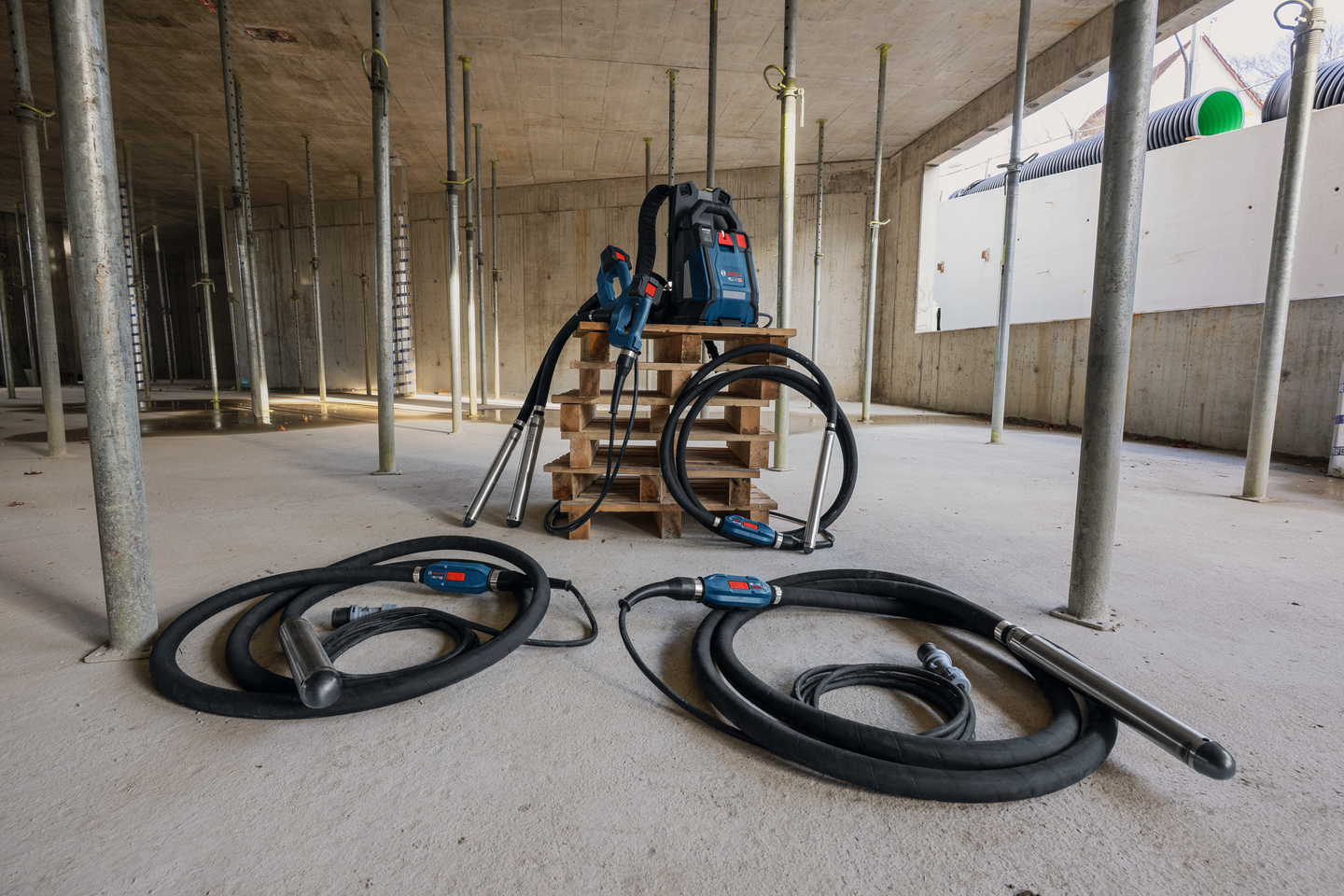 Betonitäryttimen kantojärjestelmä Bosch PRO GBP100