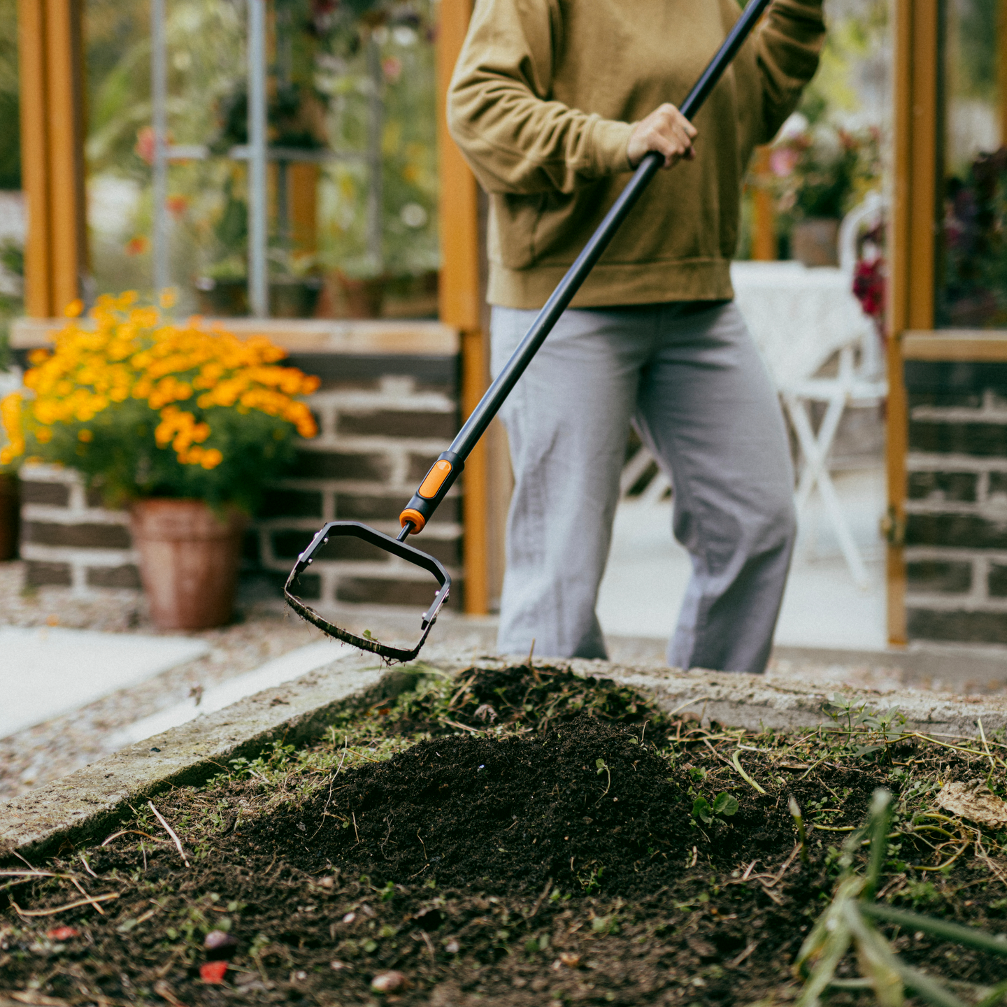 Rikkaruohohara Fiskars OneClick