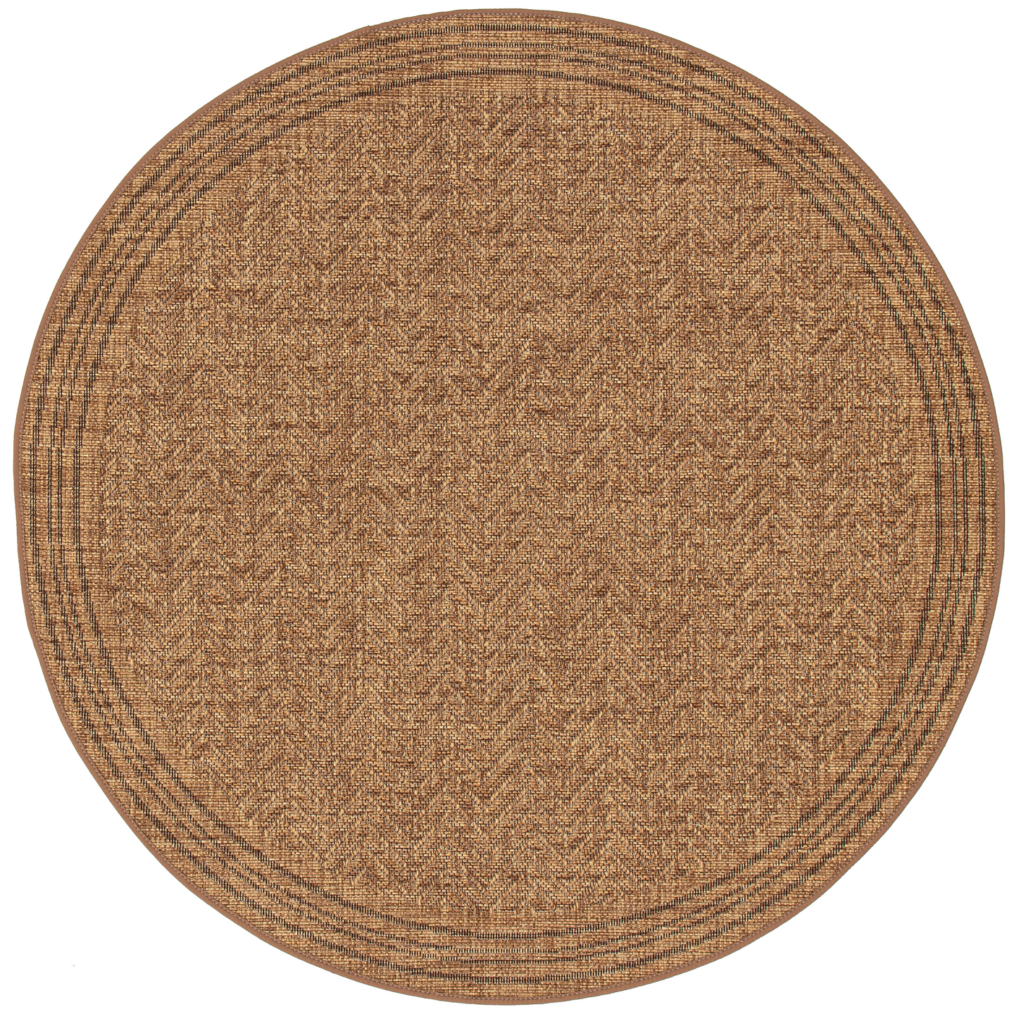 Sisä/ulko matto CELLO Marna 120cm pyöreä ruskea