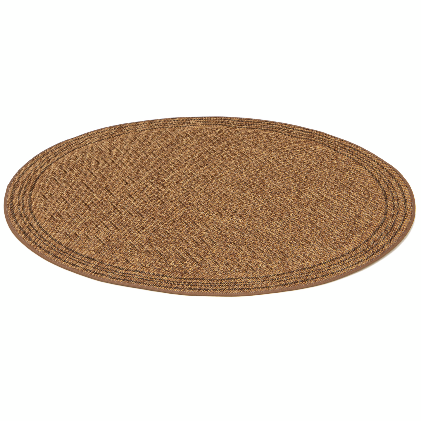 Sisä/ulko matto CELLO Marna 120cm pyöreä ruskea