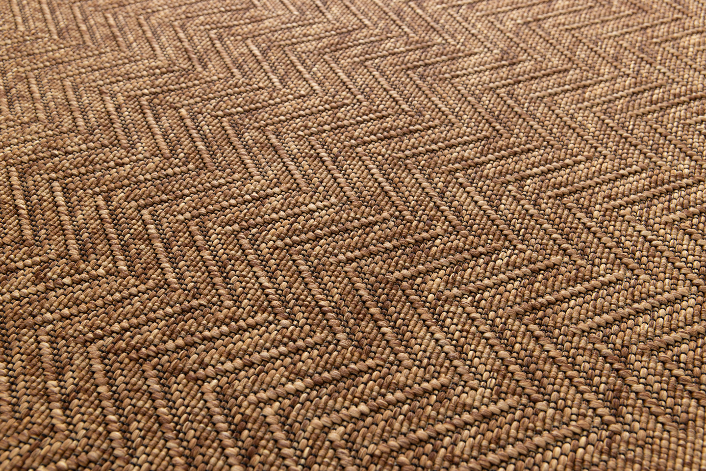 Sisä/ulko matto CELLO Marna 120cm pyöreä ruskea