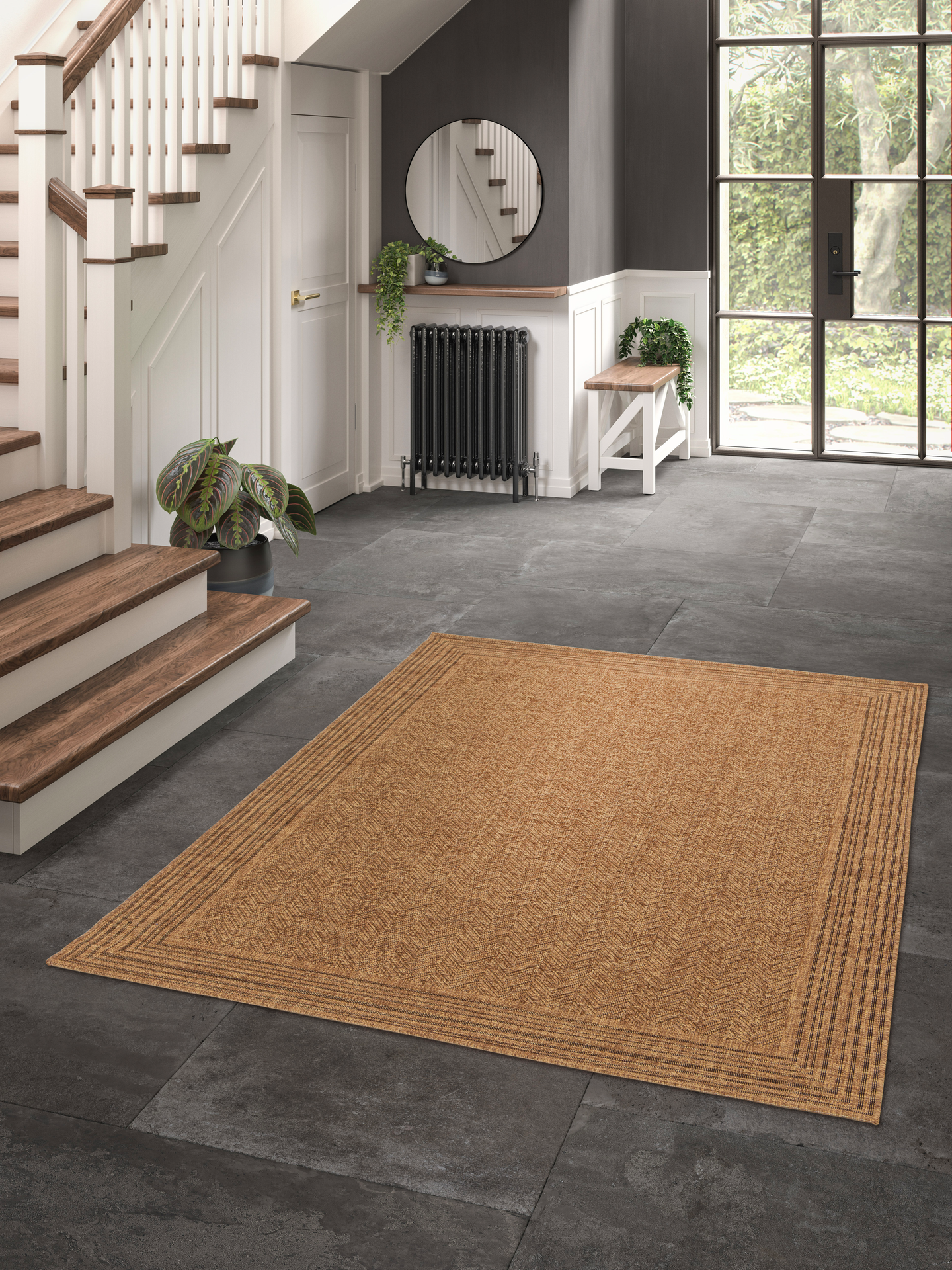 Sisä- ja ulkomatto CELLO Marna 160x230 cm ruskea