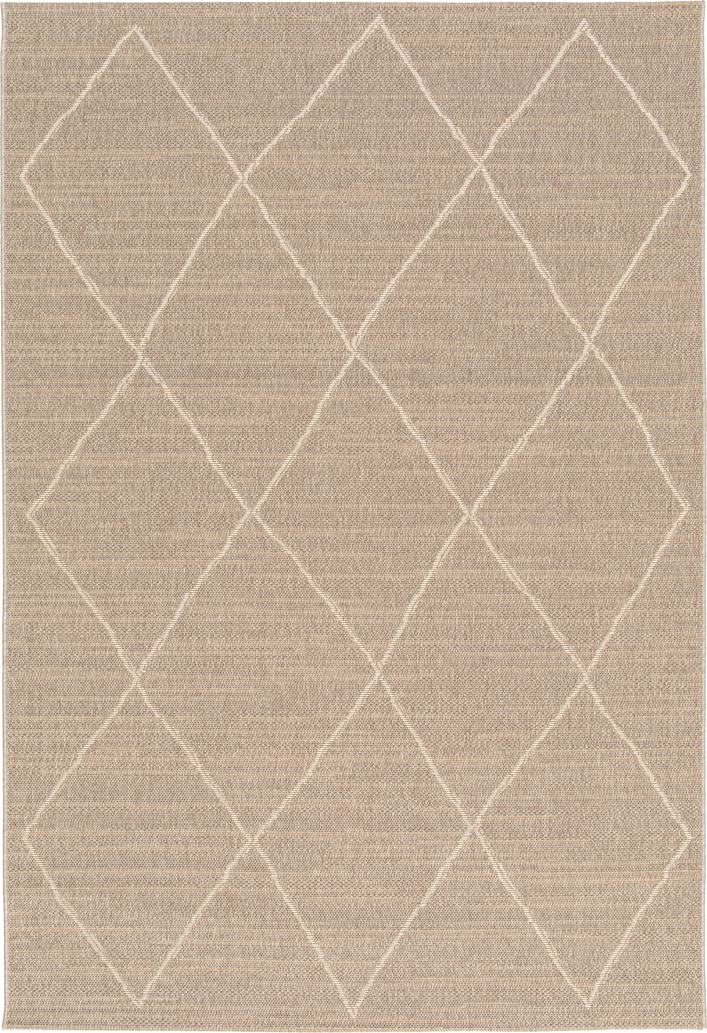 Sisä- ja ulkomatto CELLO Sisily 160x230 cm vaaleanruskea