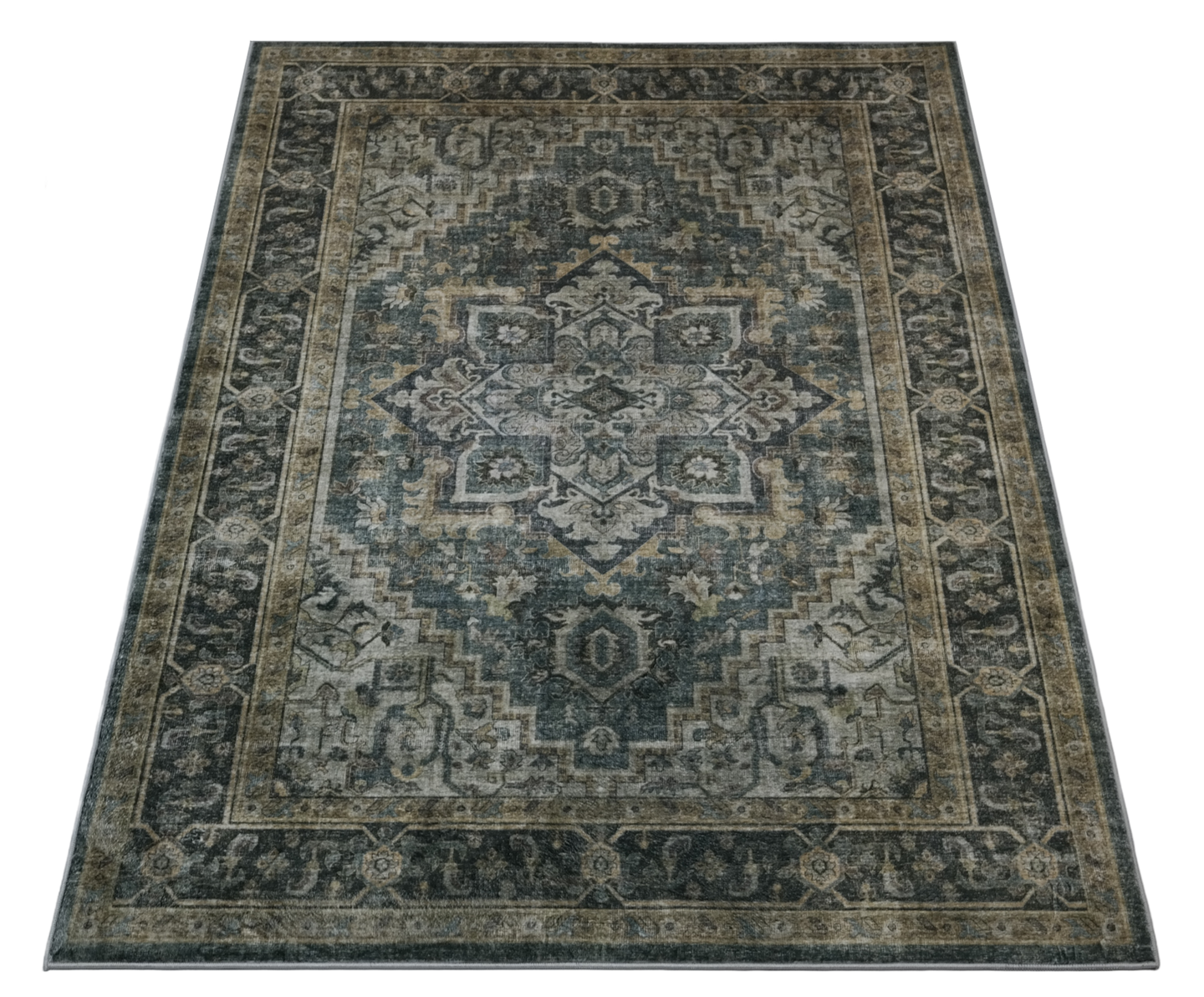 Sisustusmatto Jysmä Leyla 140x200 cm vihreä