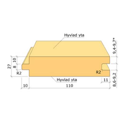 SLÄTSPONT 27X120 G4-2