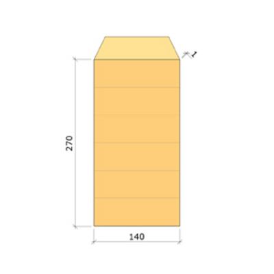 LIMTRÄBALK 140X270MM GRAN GL30C