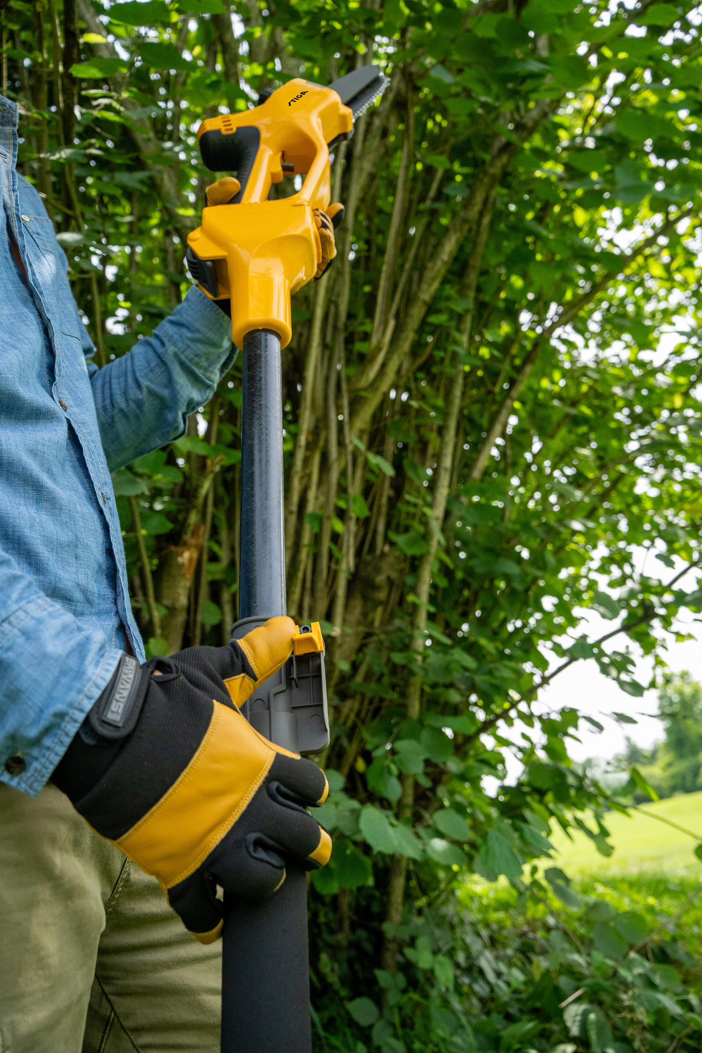 Oksasahan jatkovarsi STIGA PR 100e