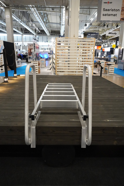 Savorak uimaporras 5 askelmaa, taittuva, alumiini